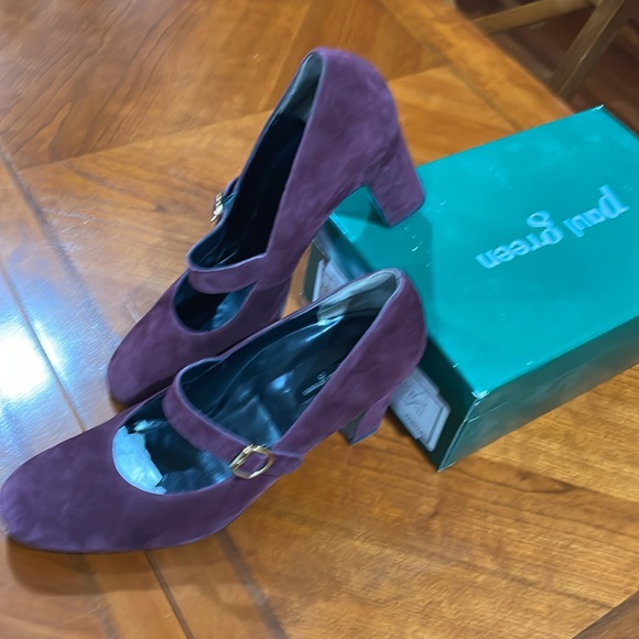 Paul Green Nadia MJ Bordo Suede size 10, as close to new as possible as uses - Picture 4 of 7